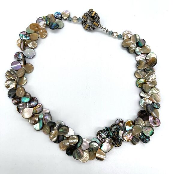 Culture Fresh Water Keshia Pearls Multicolor with 925 Sterling Silver - Picture 1 of 5